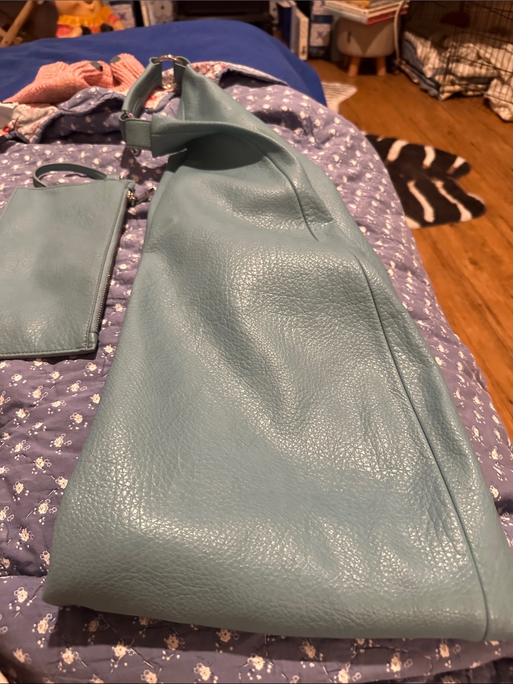 Carla Rockmore sling bag and pouch
